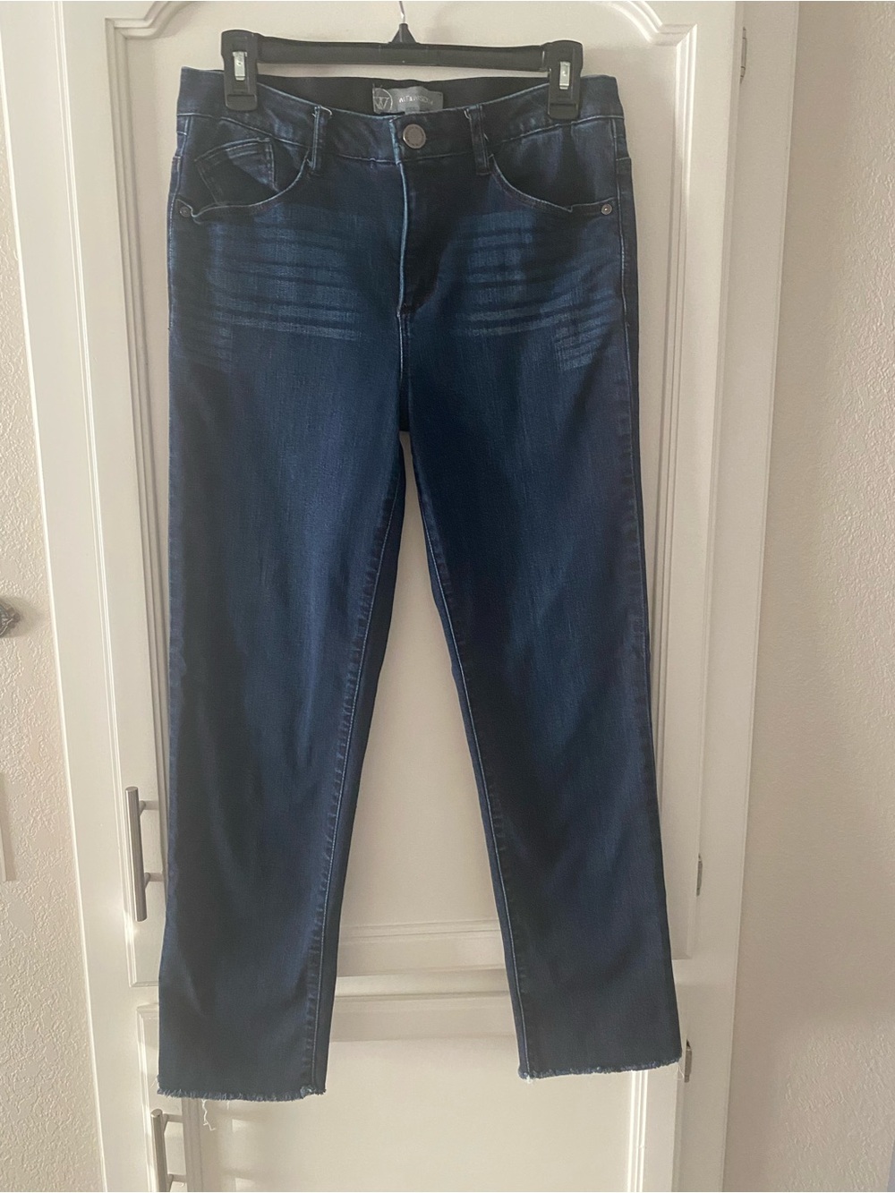 Wit & Wisdom Dark Blue Cropped Jeans